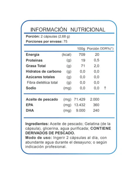 Omega 3 150 Cápsulas / 2.680mg - FNL