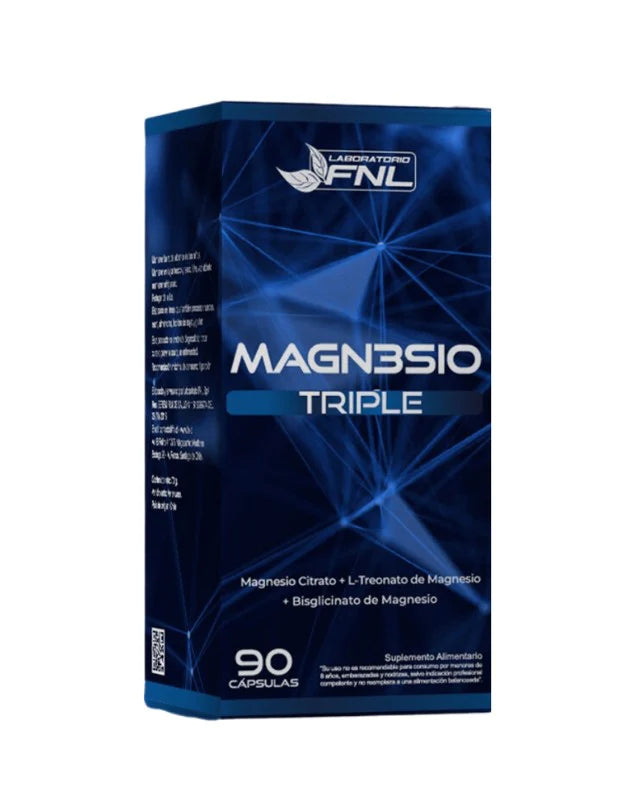 Magnesio Triple - FNL 90 Cápsulas 2.340mg