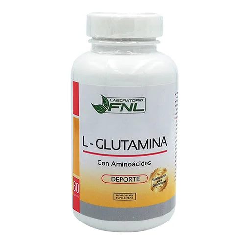 L-Glutamina con Aminoácidos - FNL 60 Cápsulas 500mg