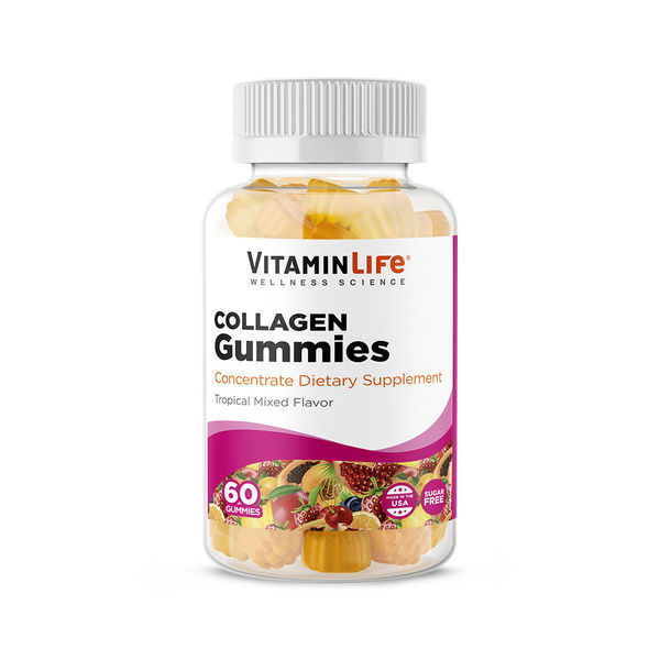 Colágeno Gummies Sin Azúcar - VitaminLife 60 Gomitas