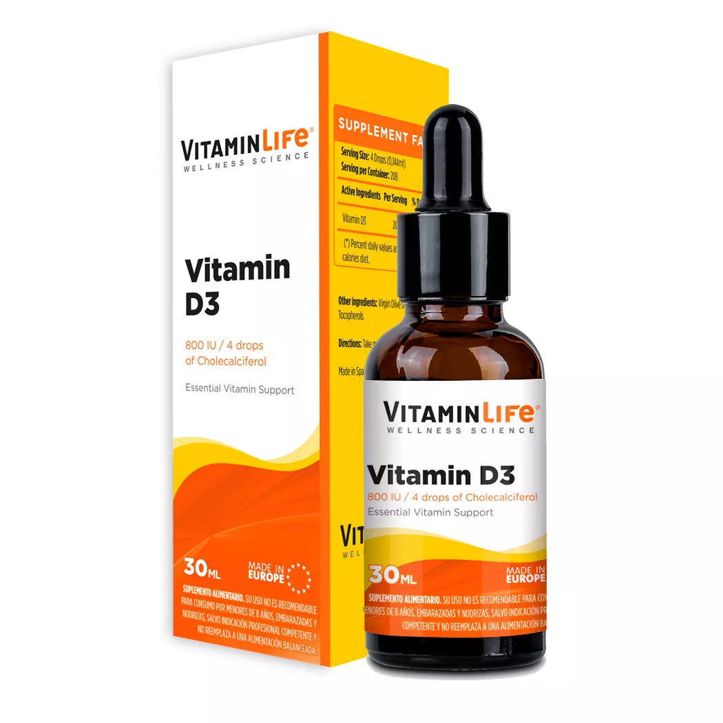 Vitamina D3 VitaminLife - 800UI 30ml