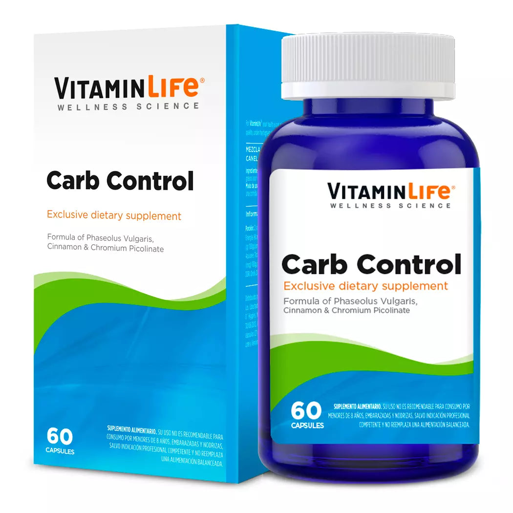 Carb Control VitaminLife 60 Cápsulas