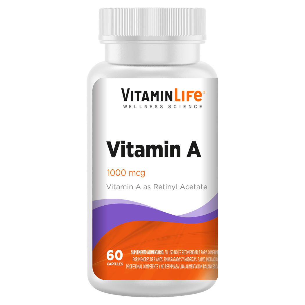 Vitamina A VitaminLife - 1.000 mcg