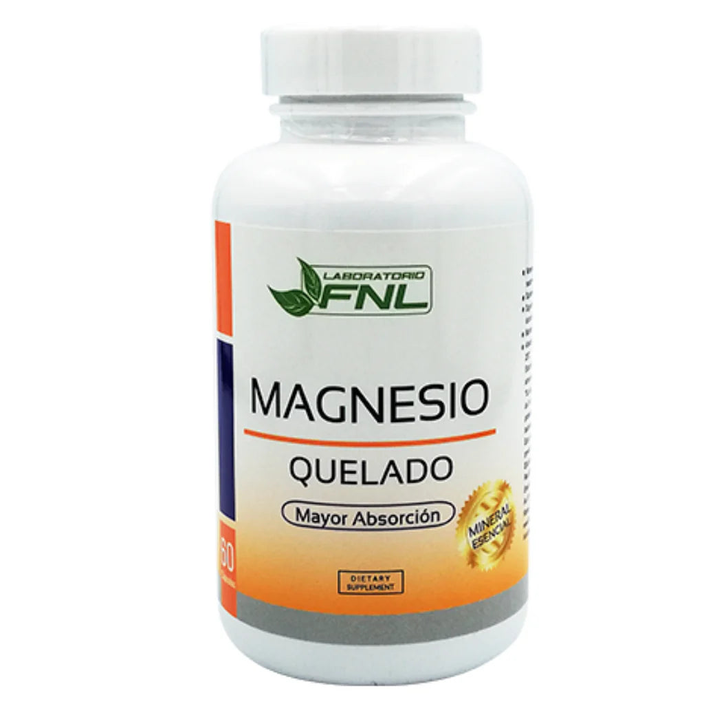 Magnesio Quelado - FNL 60 Cápsulas 240mg