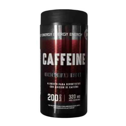 Cafeína Deportiva - FNL 200 Cápsulas 320mg