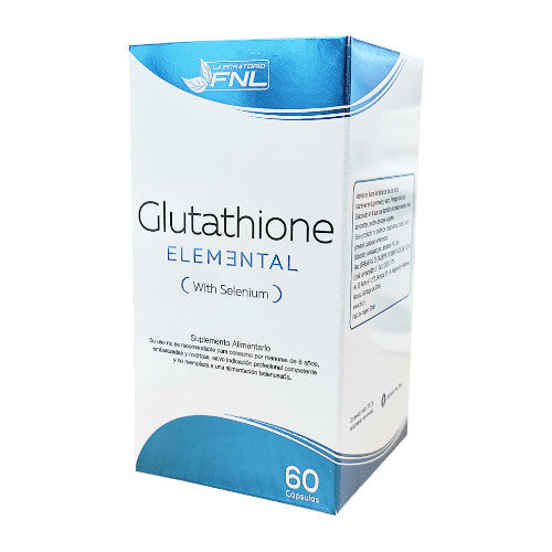 Glutathione Elemental con Selenio - FNL 60 Cápsulas