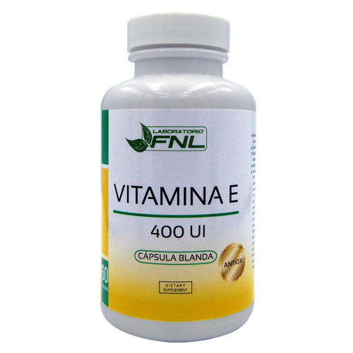 Vitamina E 60 Cápsulas / 400 U.I - FNL