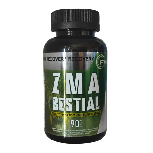 ZMA Bestial Aumento de Testosterona 90 Cápsulas / 1.200 mg - FNL