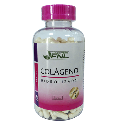 Colágeno Hidrolizado - FNL 250 Cápsulas 350mg