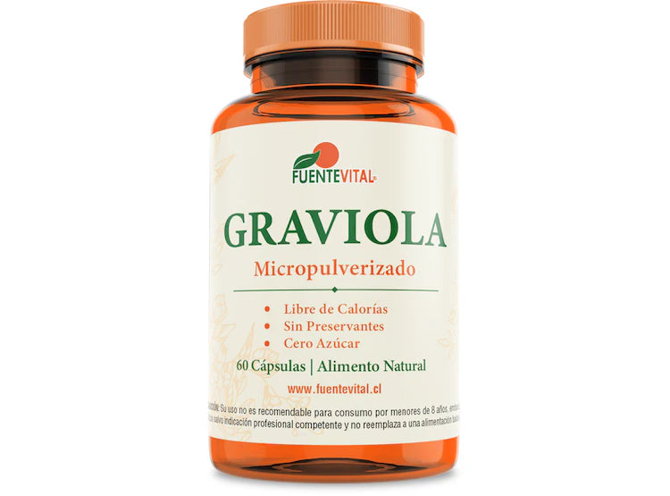 Graviola - Fuente Vital 60 Cápsulas