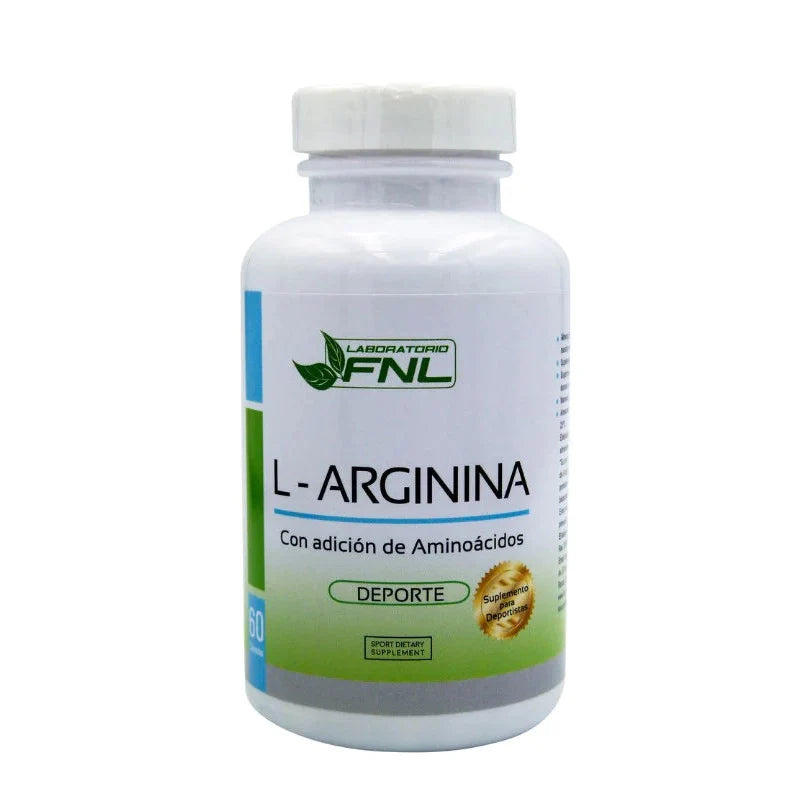 L-Arginina con Aminoácidos - FNL 60 Cápsulas 500mg