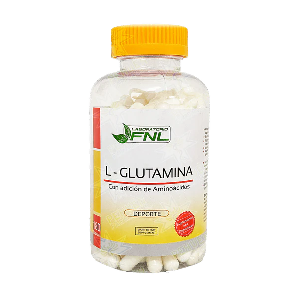 L-Glutamina con Aminoácidos - FNL 180 Cápsulas 500mg