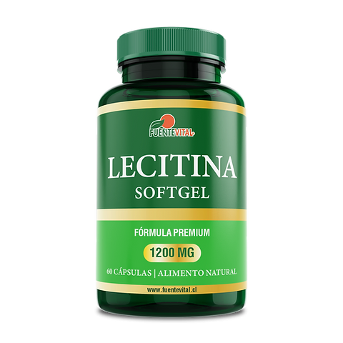 Lecitina - Fuente Vital 60 Cápsulas 1.200mg