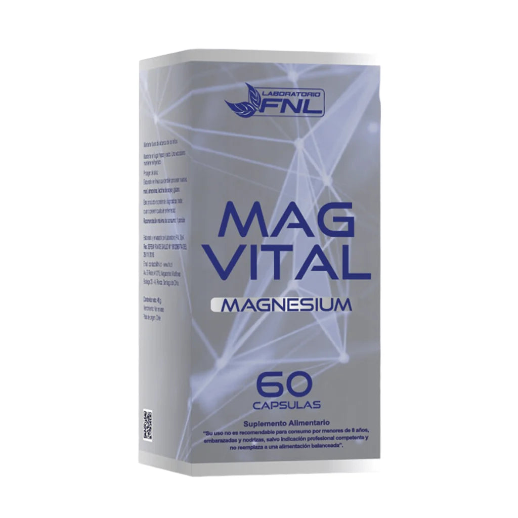 Magnesio MAG Vital - FNL 60 Cápsulas 750mg