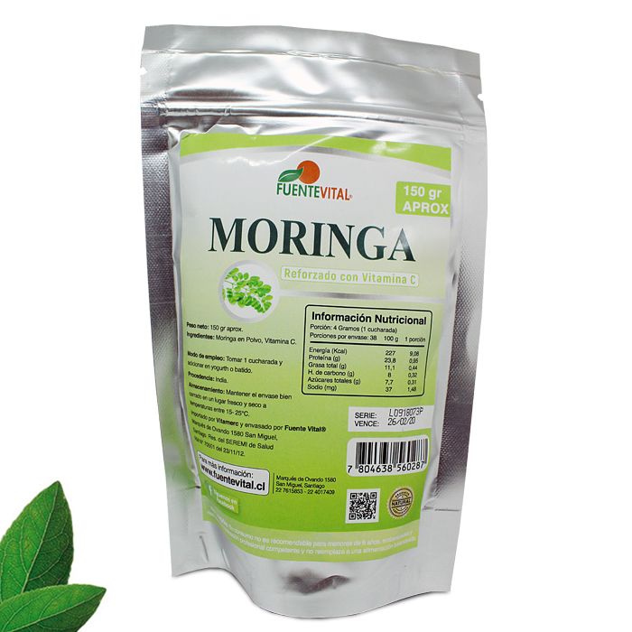 Moringa en Polvo - Fuente Vital 150 grs