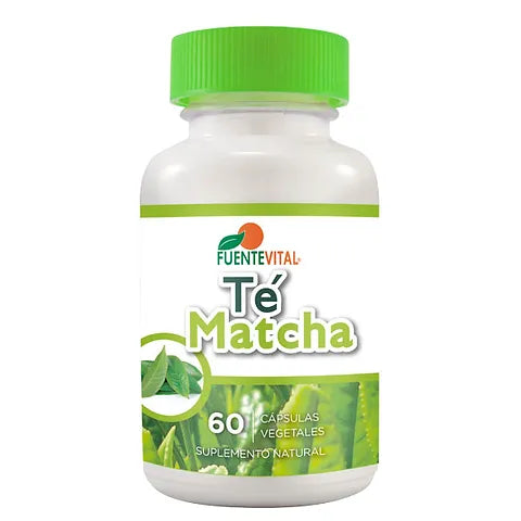 Té Matcha 60 Cápsulas - Fuente Vital